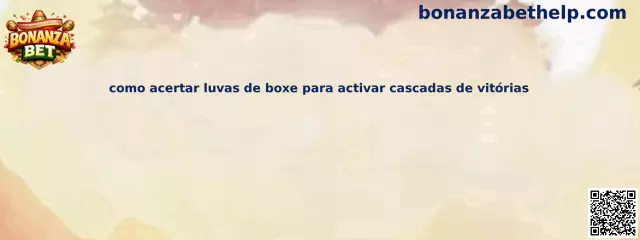 Luvas de boxe y cascadas de victorias